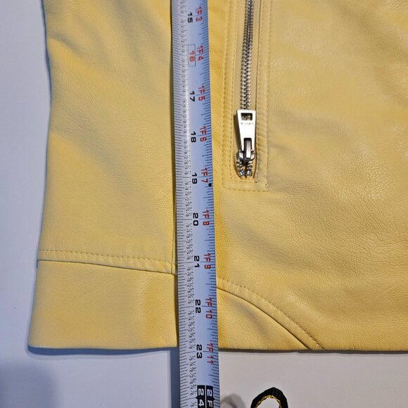 Levi Faux Leather Moto Jacket Size XL - Picture 13 of 15